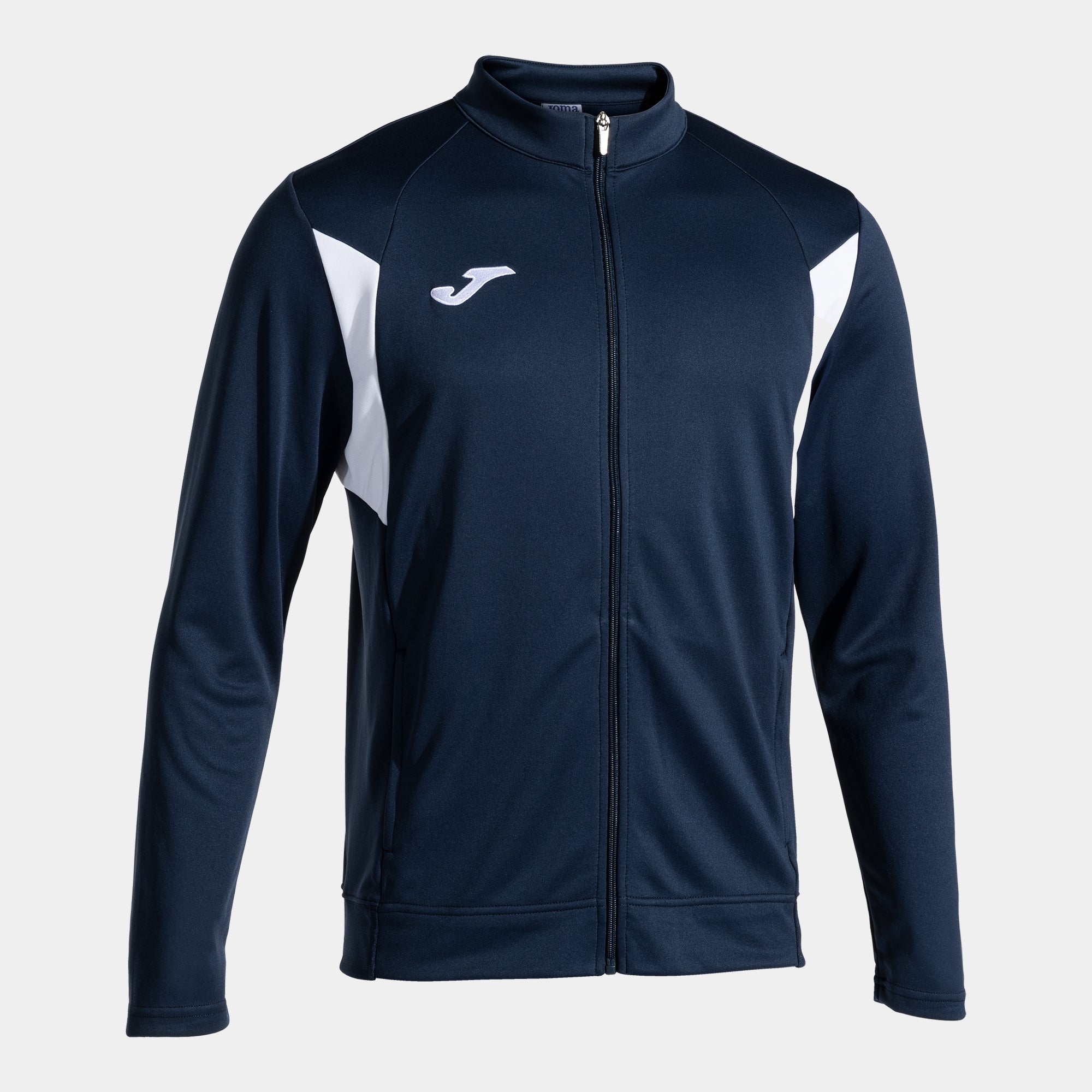 WINNER III FULL ZIP SWEATSHIRT - BLU NAVY-BIANCO - BLU NAVY-BIANCO