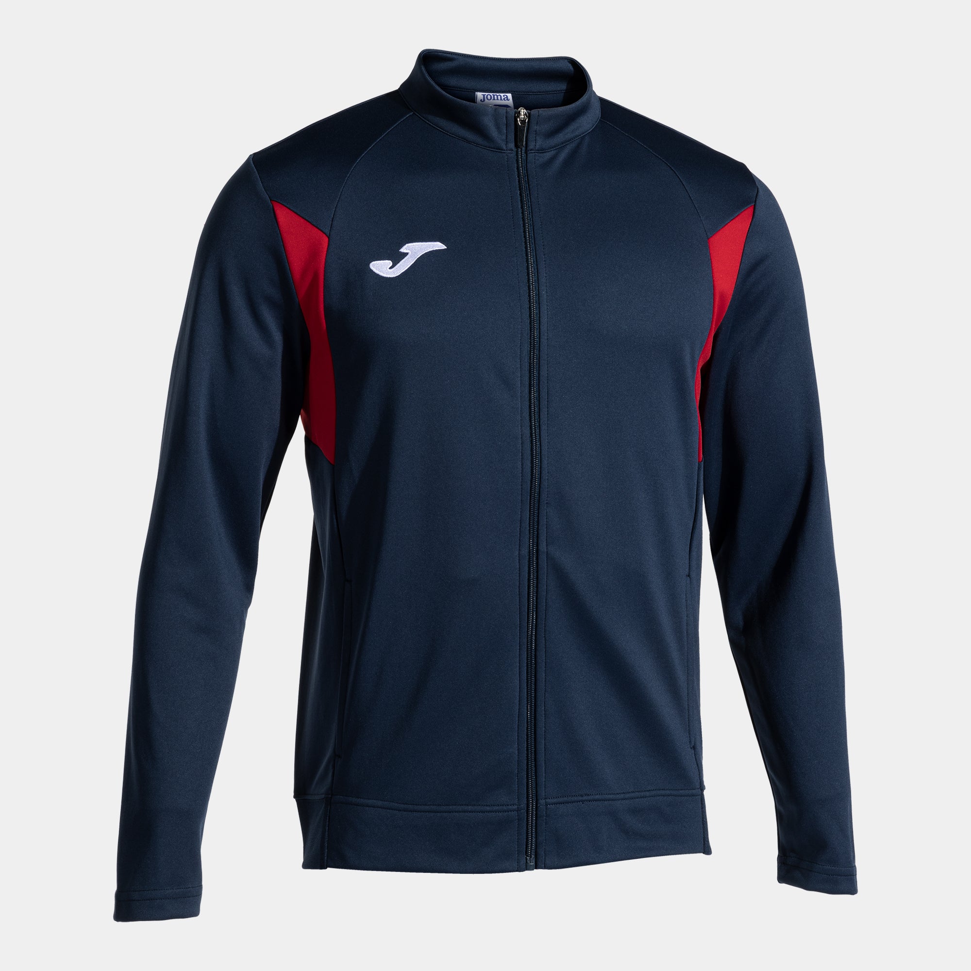 WINNER III FULL ZIP SWEATSHIRT - BLU NAVY-ROSSO - BLU NAVY-ROSSO
