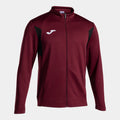 WINNER III FULL ZIP SWEATSHIRT - BORDEAUX-NERO - BORDEAUX-NERO