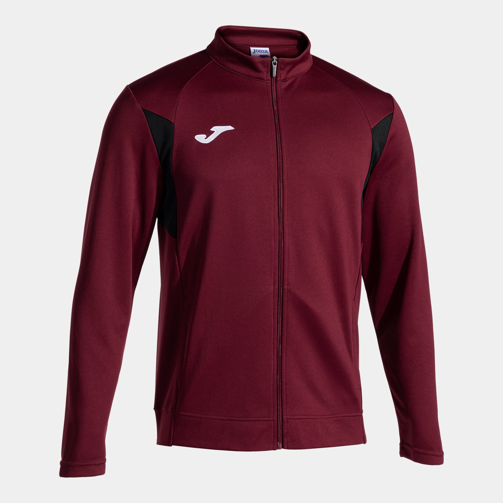 WINNER III FULL ZIP SWEATSHIRT - BORDEAUX-NERO - BORDEAUX-NERO