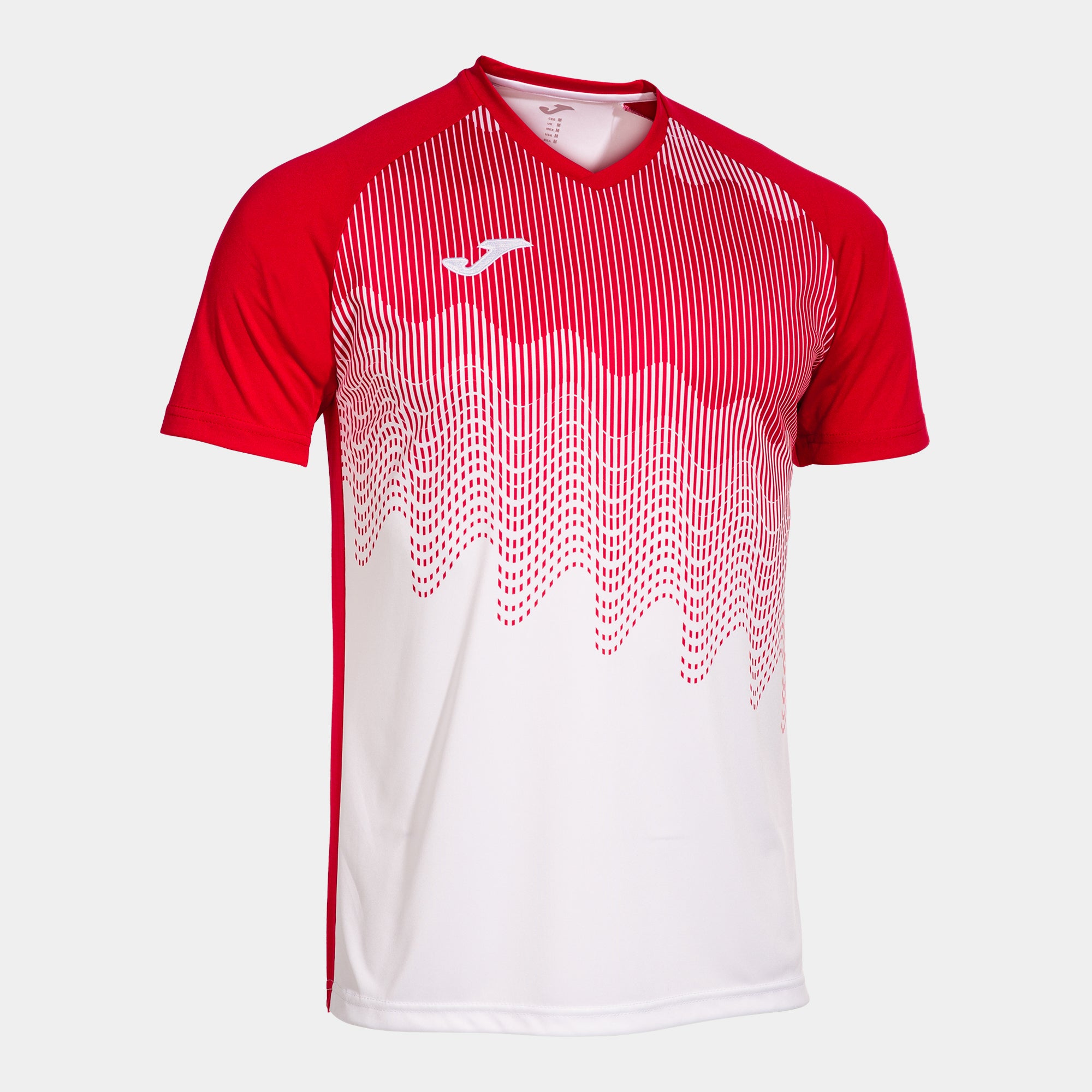TIGER VI SHORT SLEEVE T-SHIRT - BIANCO-ROSSO - BIANCO-ROSSO
