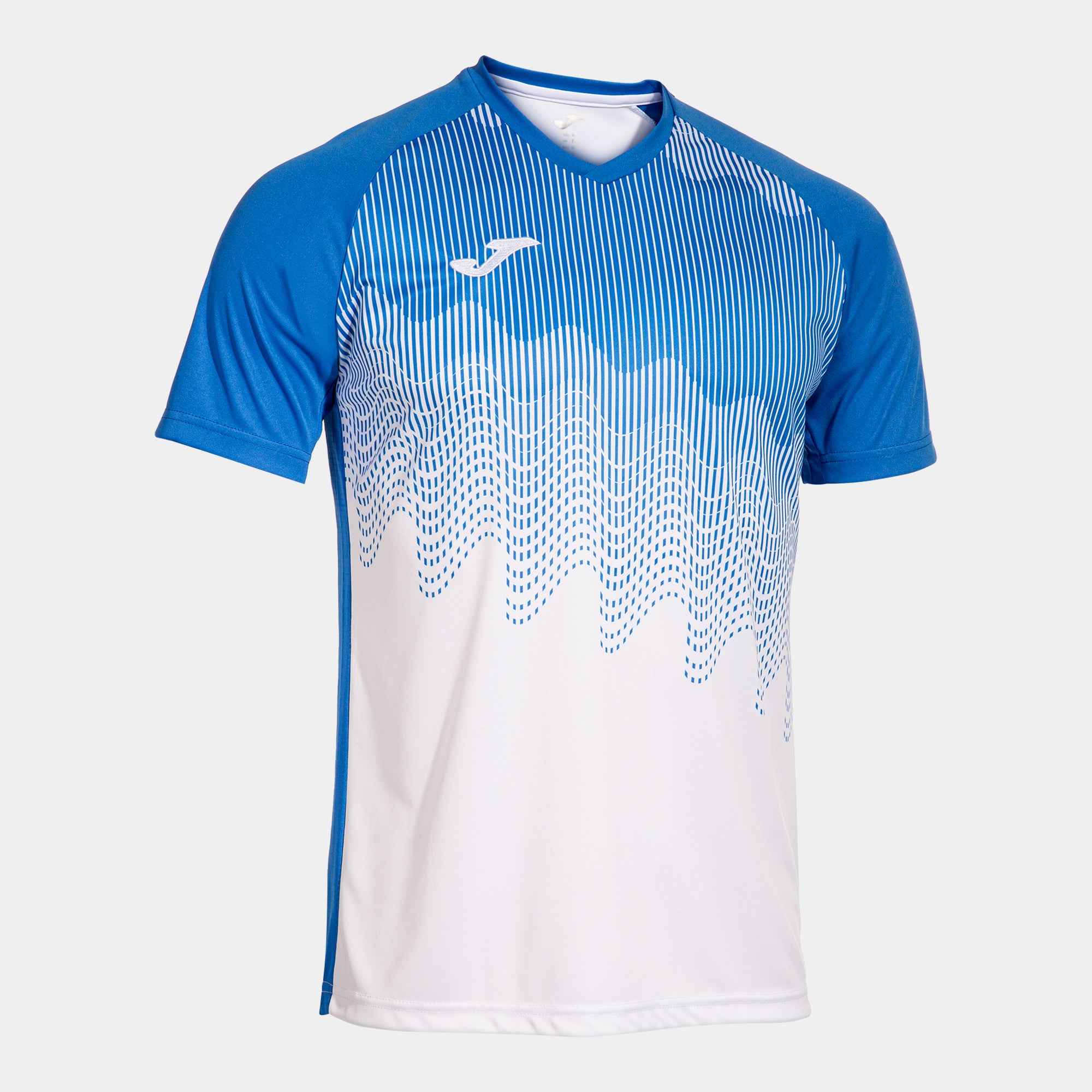 TIGER VI SHORT SLEEVE T-SHIRT - BIANCO-ROYAL - BIANCO-ROYAL