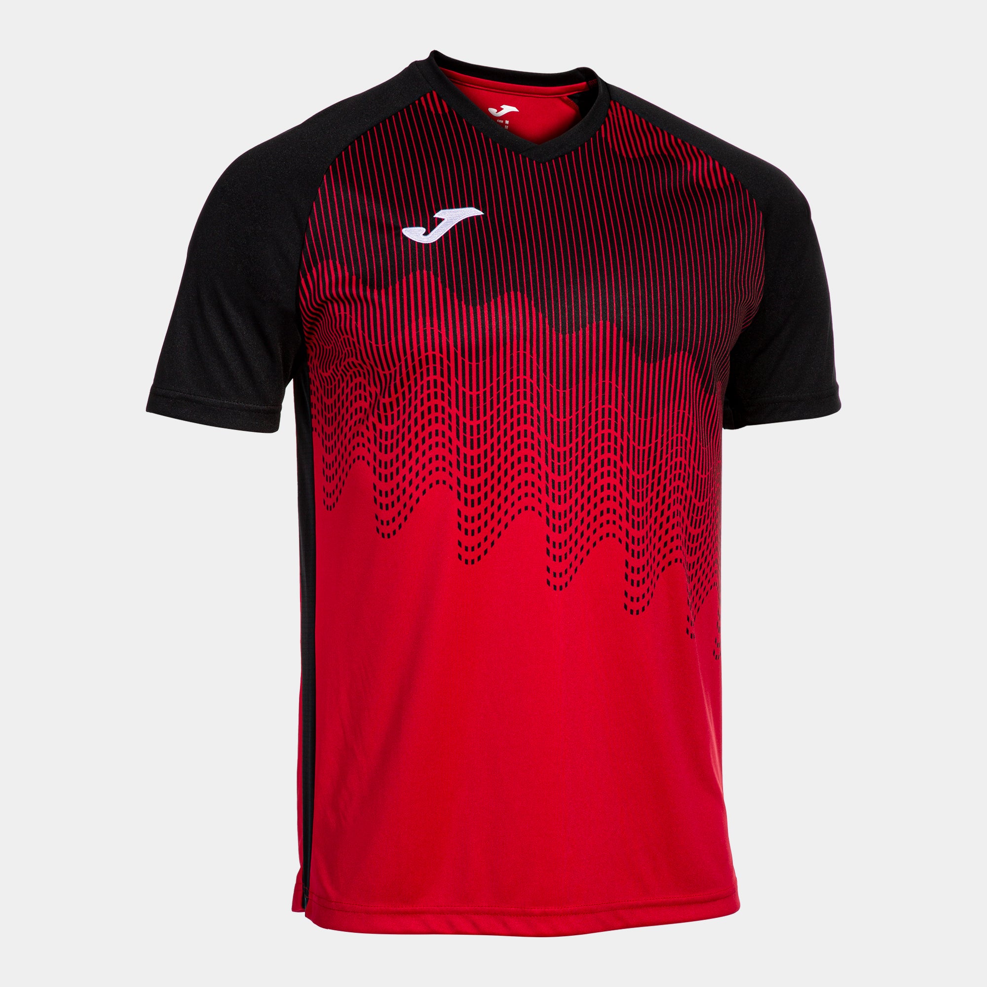TIGER VI SHORT SLEEVE T-SHIRT - ROSSO-NERO - ROSSO-NERO