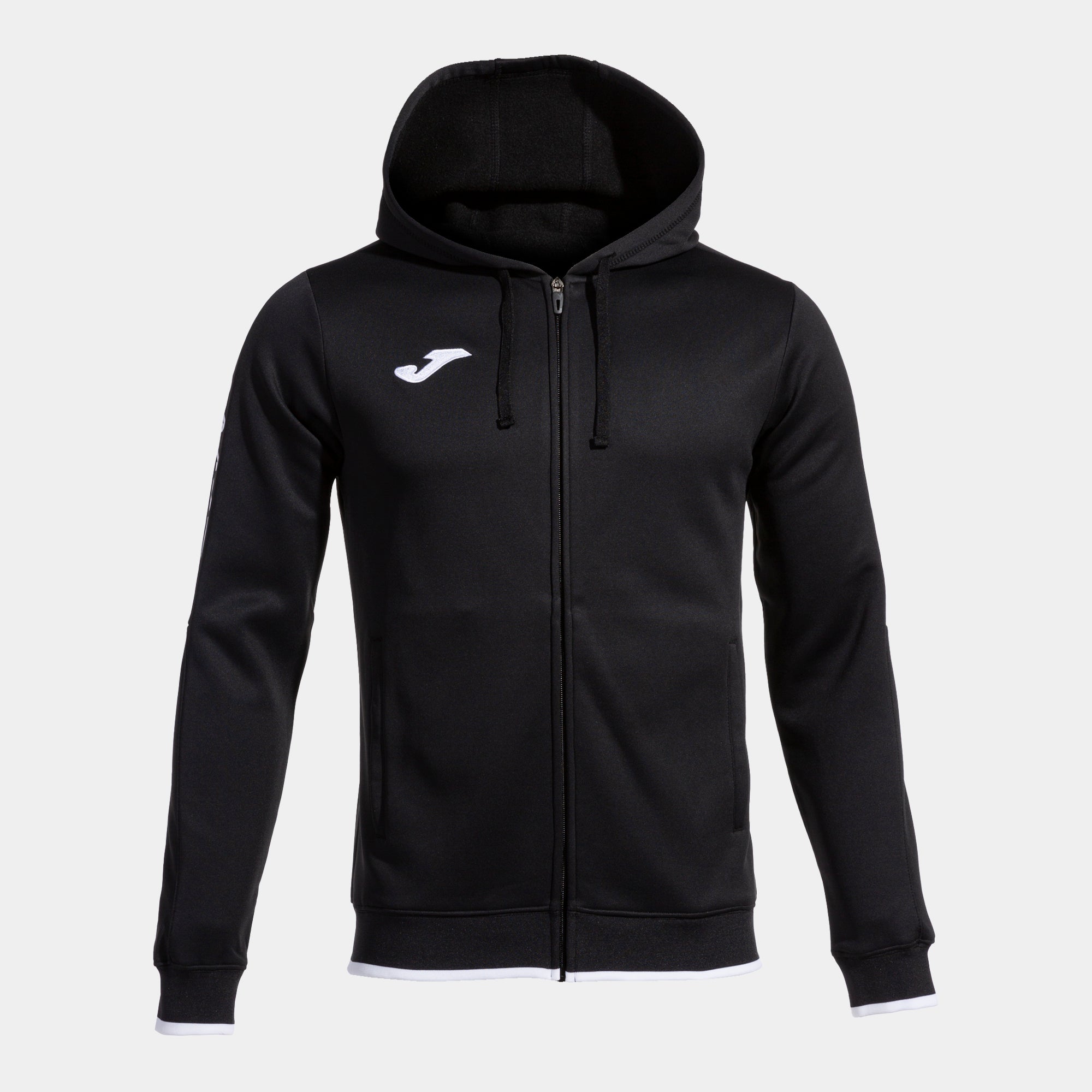 OLIMPIADA ZIP-UP HOODIE - NERO - NERO