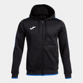 OLIMPIADA ZIP-UP HOODIE - NERO-ROYAL - NERO-ROYAL