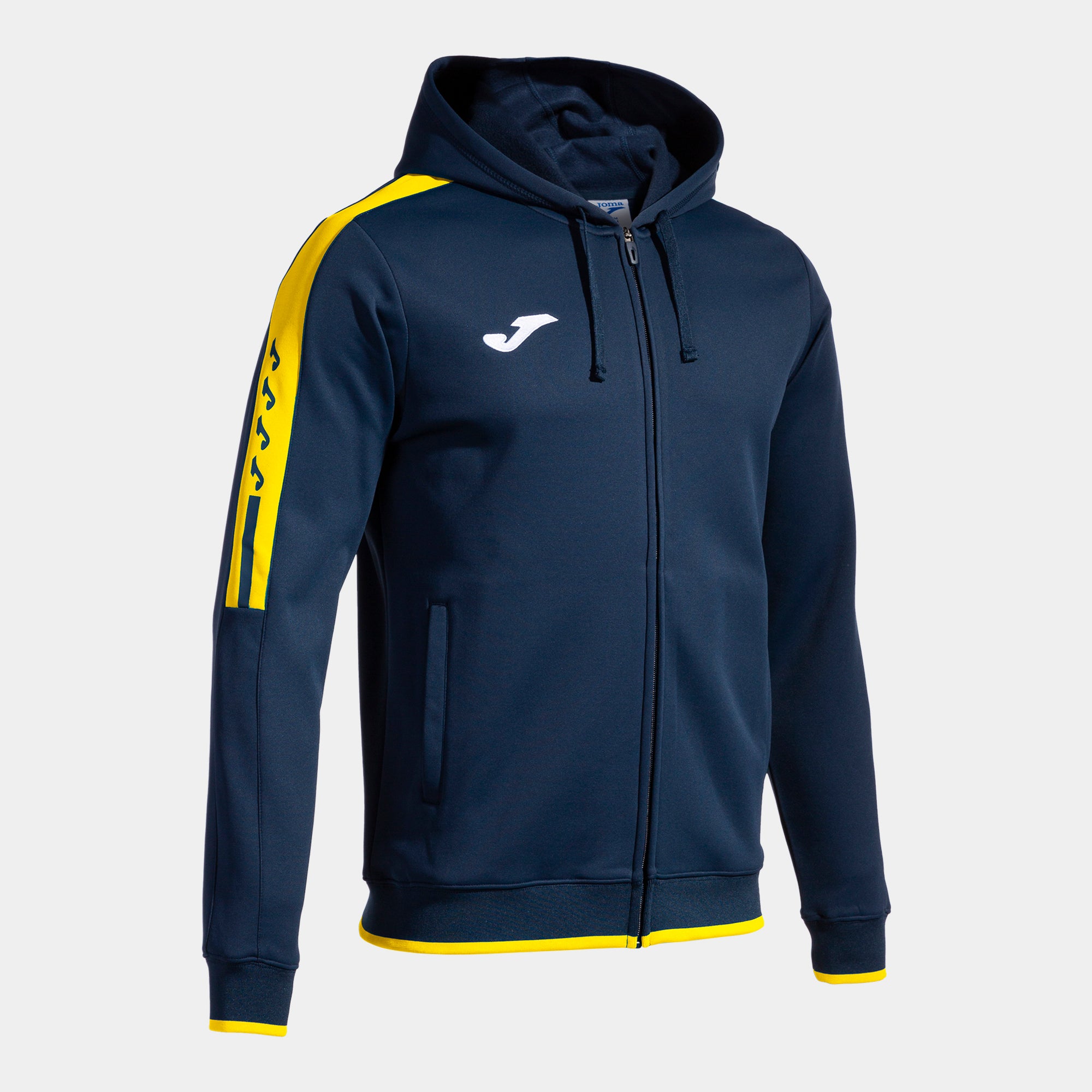 OLIMPIADA ZIP-UP HOODIE - BLU NAVY-GIALLO - BLU NAVY-GIALLO