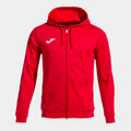 OLIMPIADA ZIP-UP HOODIE - ROSSO - ROSSO