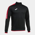 OLIMPIADA SWEATSHIRT - NERO-ROSSO - NERO-ROSSO