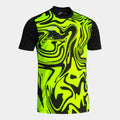LION II SHORT SLEEVE T-SHIRT - NERO-GIALLO FLUO - NERO-GIALLO FLUO