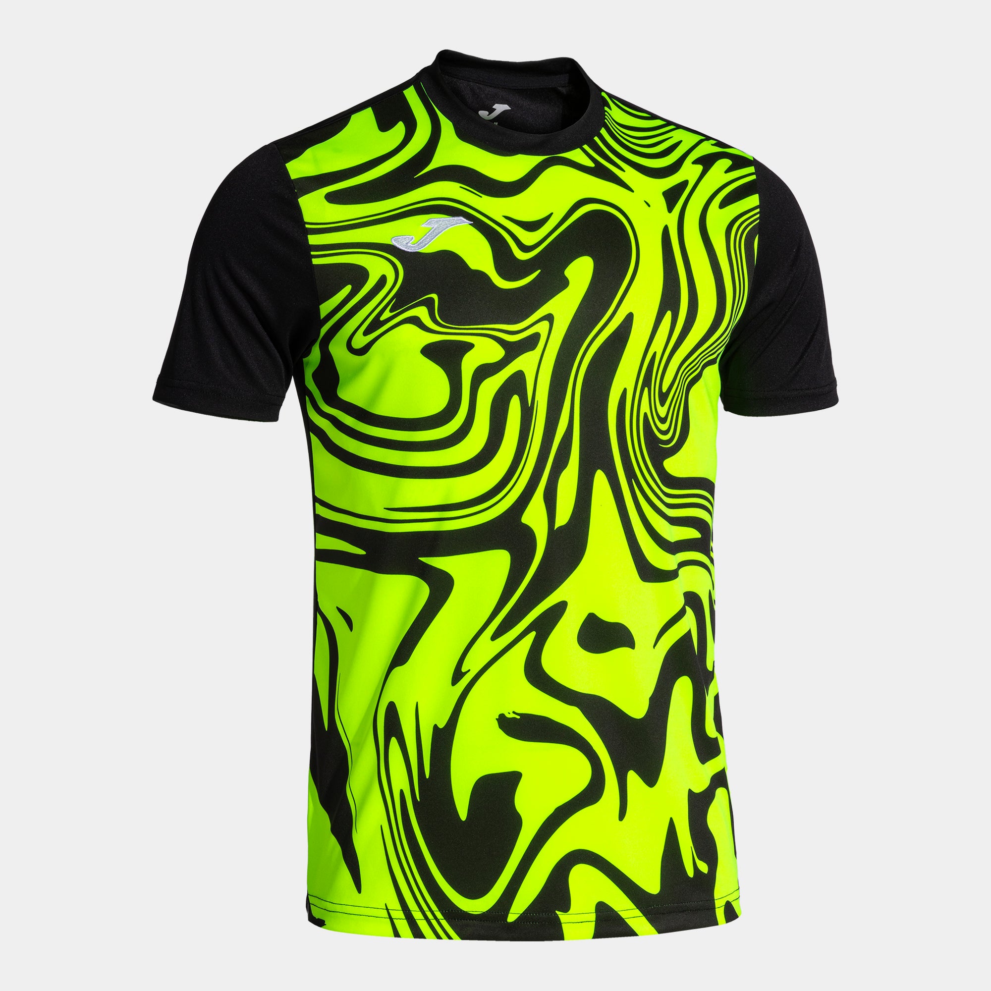 LION II SHORT SLEEVE T-SHIRT - NERO-GIALLO FLUO - NERO-GIALLO FLUO