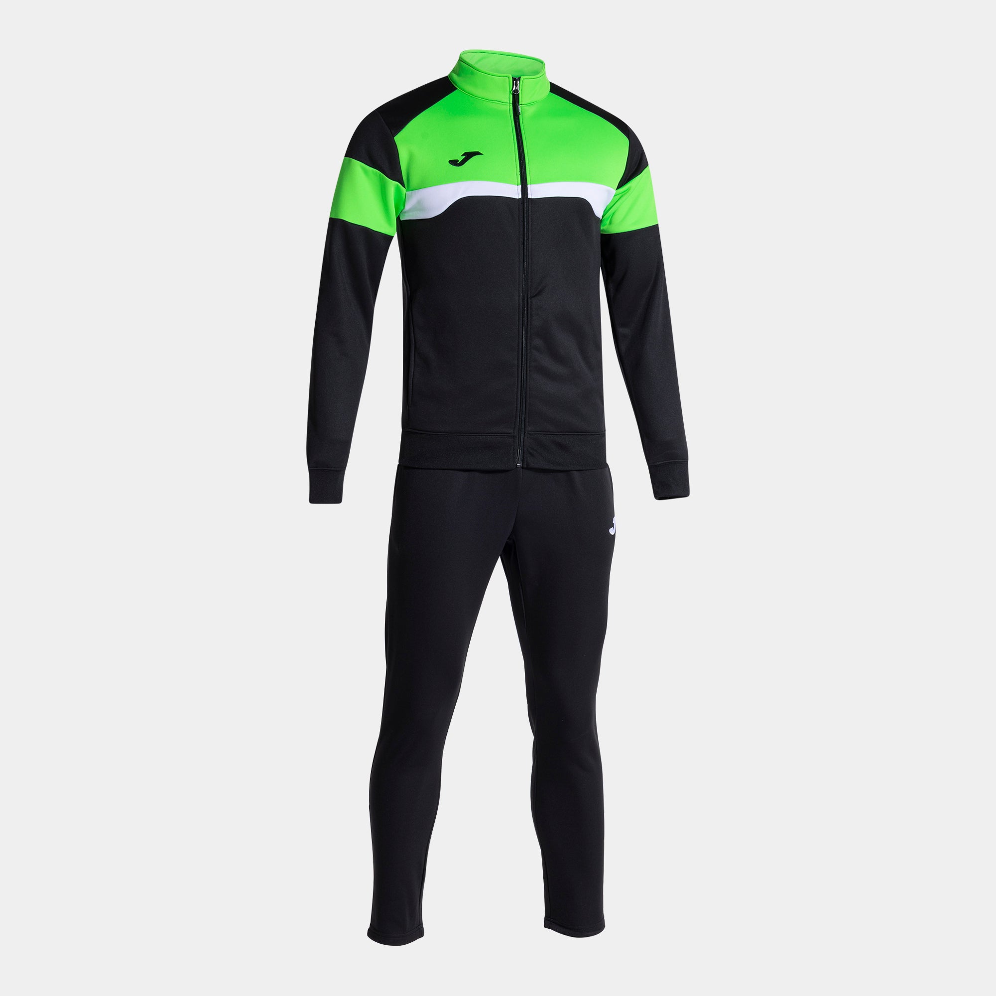 DANUBIO III TRACKSUIT - NERO-VERDE FLUO - NERO-VERDE FLUO