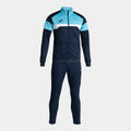 DANUBIO III TRACKSUIT - BLU NAVY-TURCHESE FLUO - BLU NAVY-TURCHESE FLUO