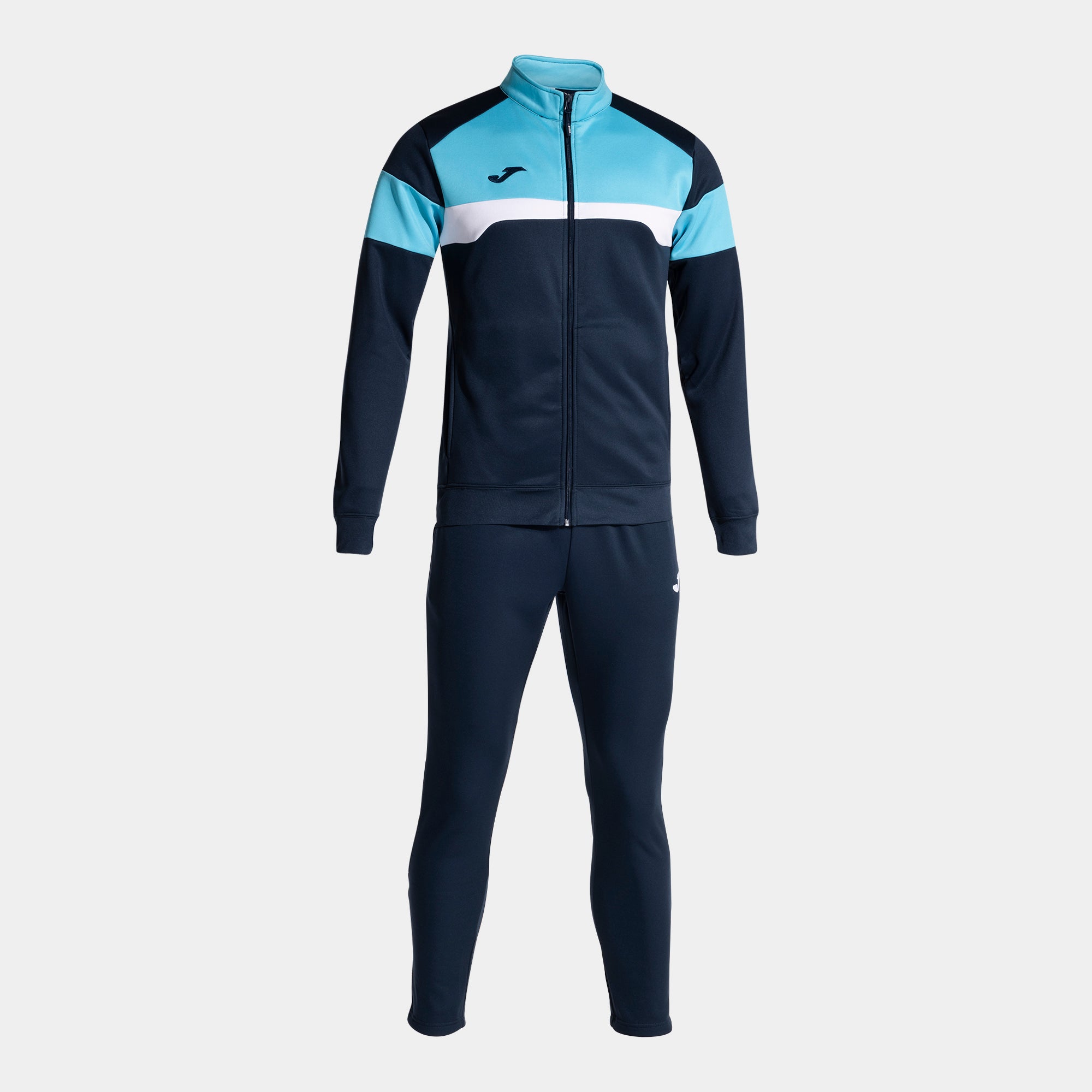 DANUBIO III TRACKSUIT - BLU NAVY-TURCHESE FLUO - BLU NAVY-TURCHESE FLUO