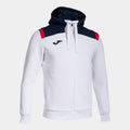 TOLEDO ZIP-UP HOODIE - BIANCO-BLU NAVY - BIANCO-BLU NAVY