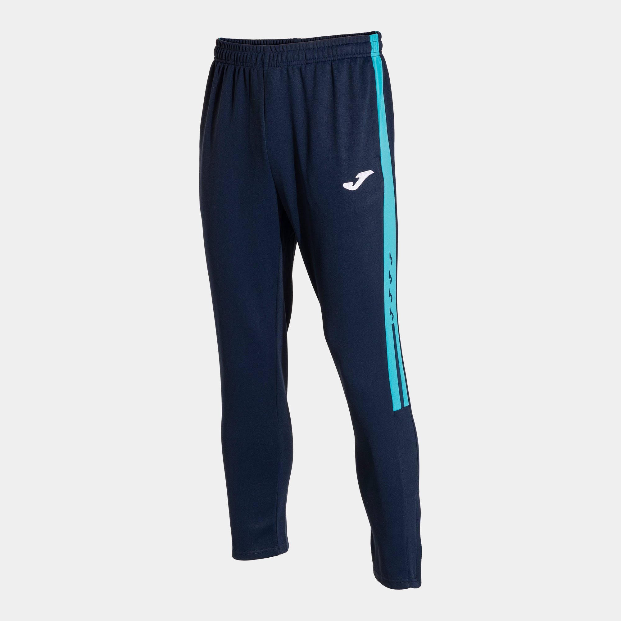 OLIMPIADA LONG PANTS - BLU NAVY-TURCHESE FLUO - BLU NAVY-TURCHESE FLUO
