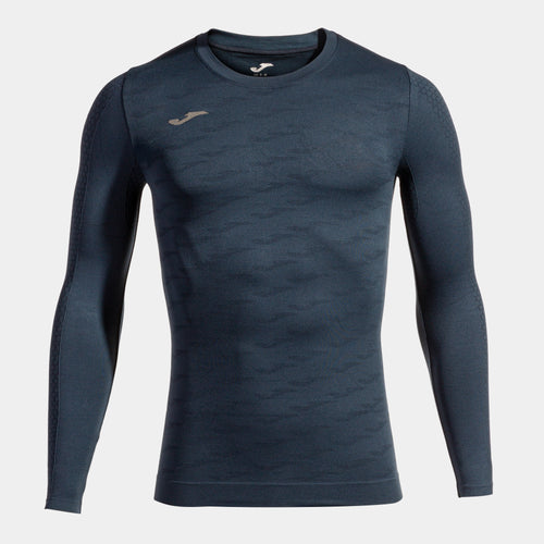 BRAMA CLASSIC LONG SLEEVE T-SHIRT - BLU NAVY - BLU NAVY