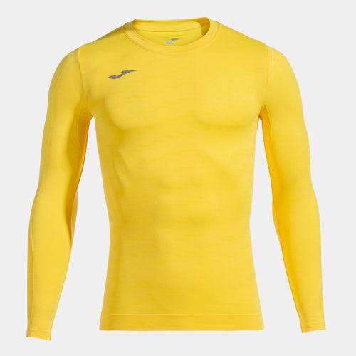 BRAMA CLASSIC LONG SLEEVE T-SHIRT - GIALLO - GIALLO