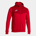 CAMPUS STREET ZIP-UP HOODIE - ROSSO - ROSSO