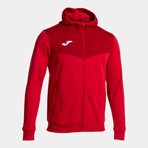 CAMPUS STREET ZIP-UP HOODIE - ROSSO - ROSSO