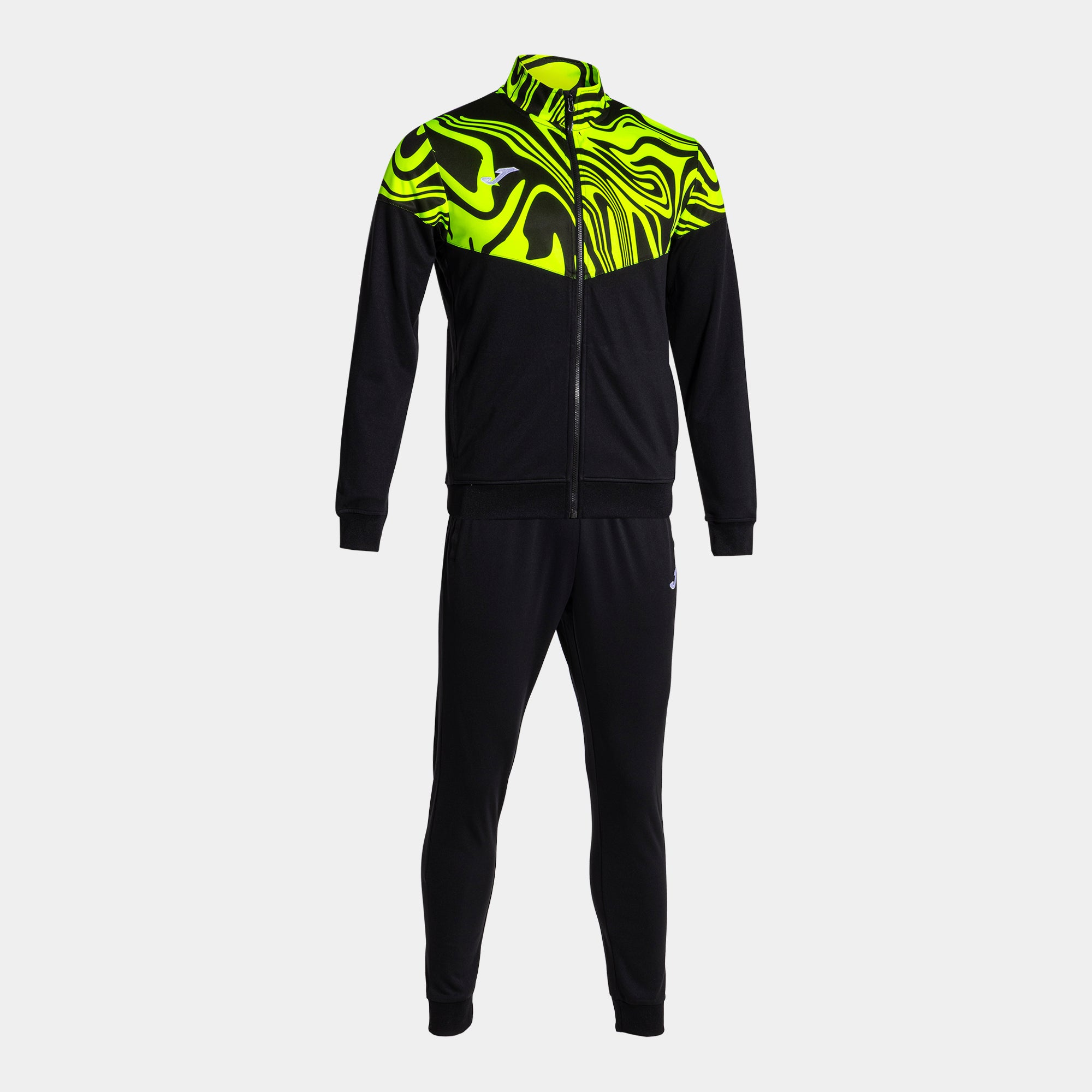LION II TRACKSUIT - NERO-GIALLO FLUO - NERO-GIALLO FLUO