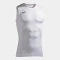 BRAMA CLASSIC SLEEVELESS SHIRT - BIANCO - BIANCO