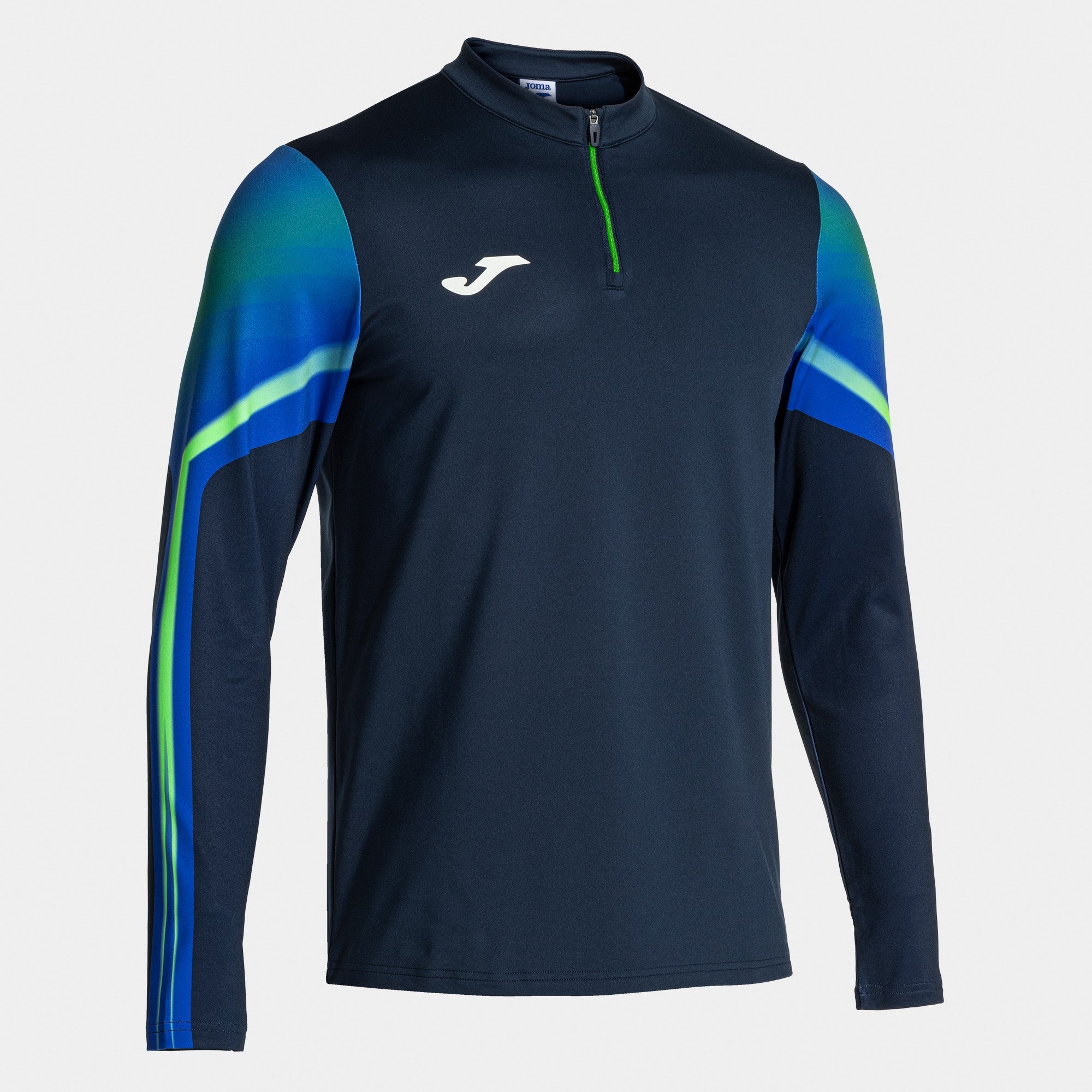 ELITE XI SWEATSHIRT - BLU NAVY-VERDE FLUO - BLU NAVY-VERDE FLUO