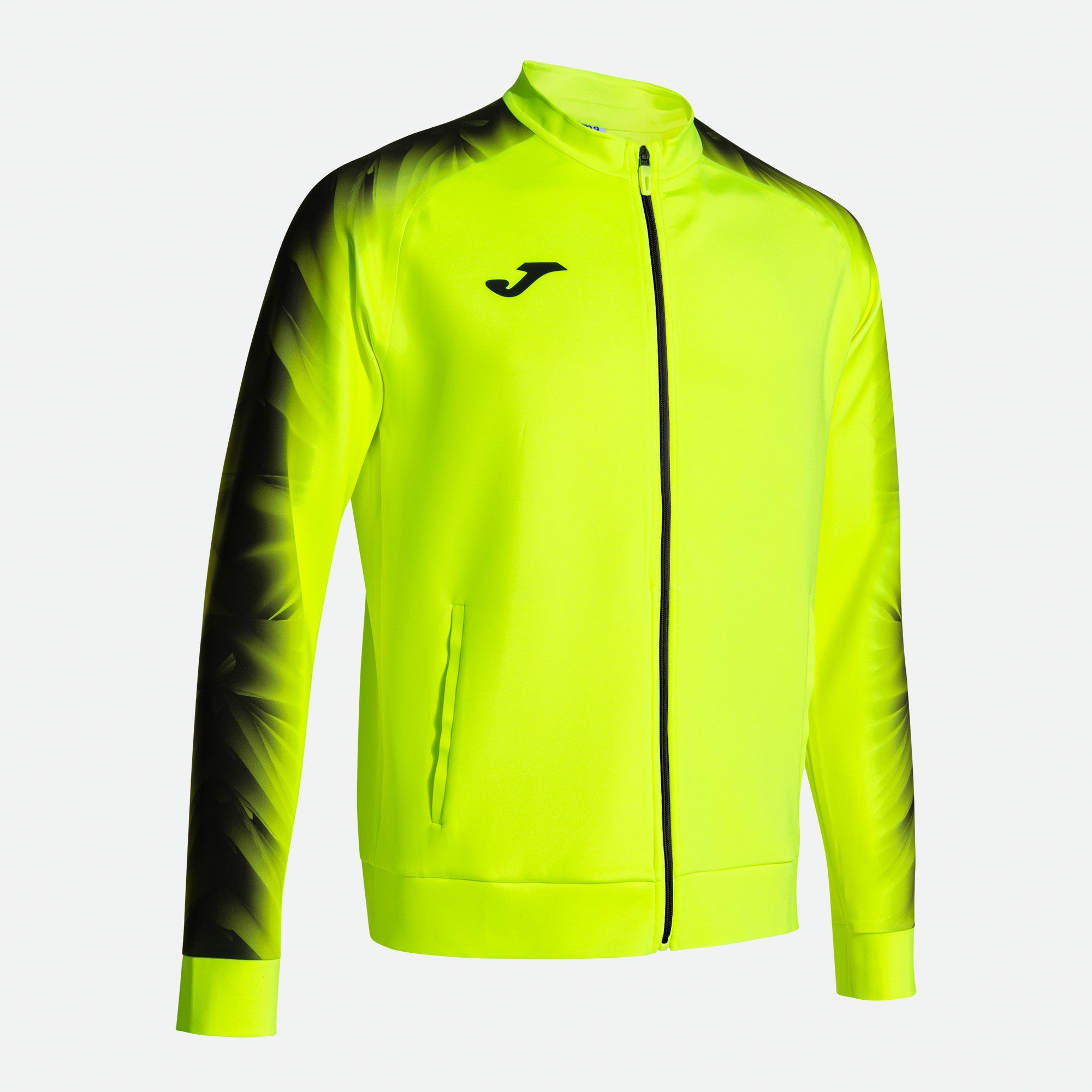 ELITE XI FULL ZIP SWEATSHIRT - GIALLO FLUO-NERO - GIALLO FLUO-NERO