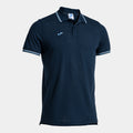 CONFORT CLASSIC SHORT SLEEVE POLO - BLU NAVY-CELESTE - BLU NAVY-CELESTE