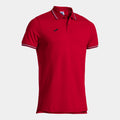 CONFORT CLASSIC SHORT SLEEVE POLO - ROSSO-BLU NAVY - ROSSO-BLU NAVY