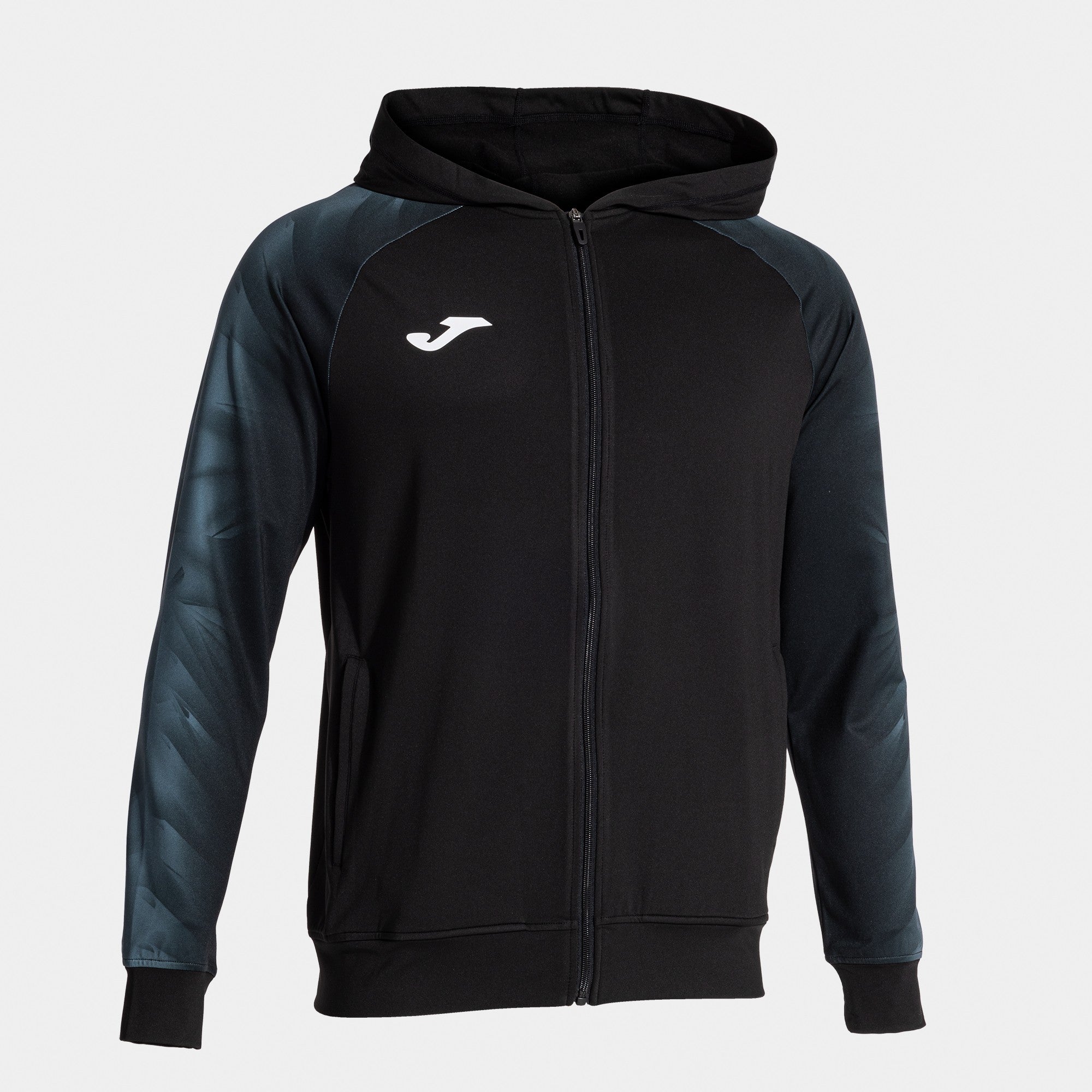 ELITE XI ZIP-UP HOODIE - NERO-ANTRACITE - NERO-ANTRACITE