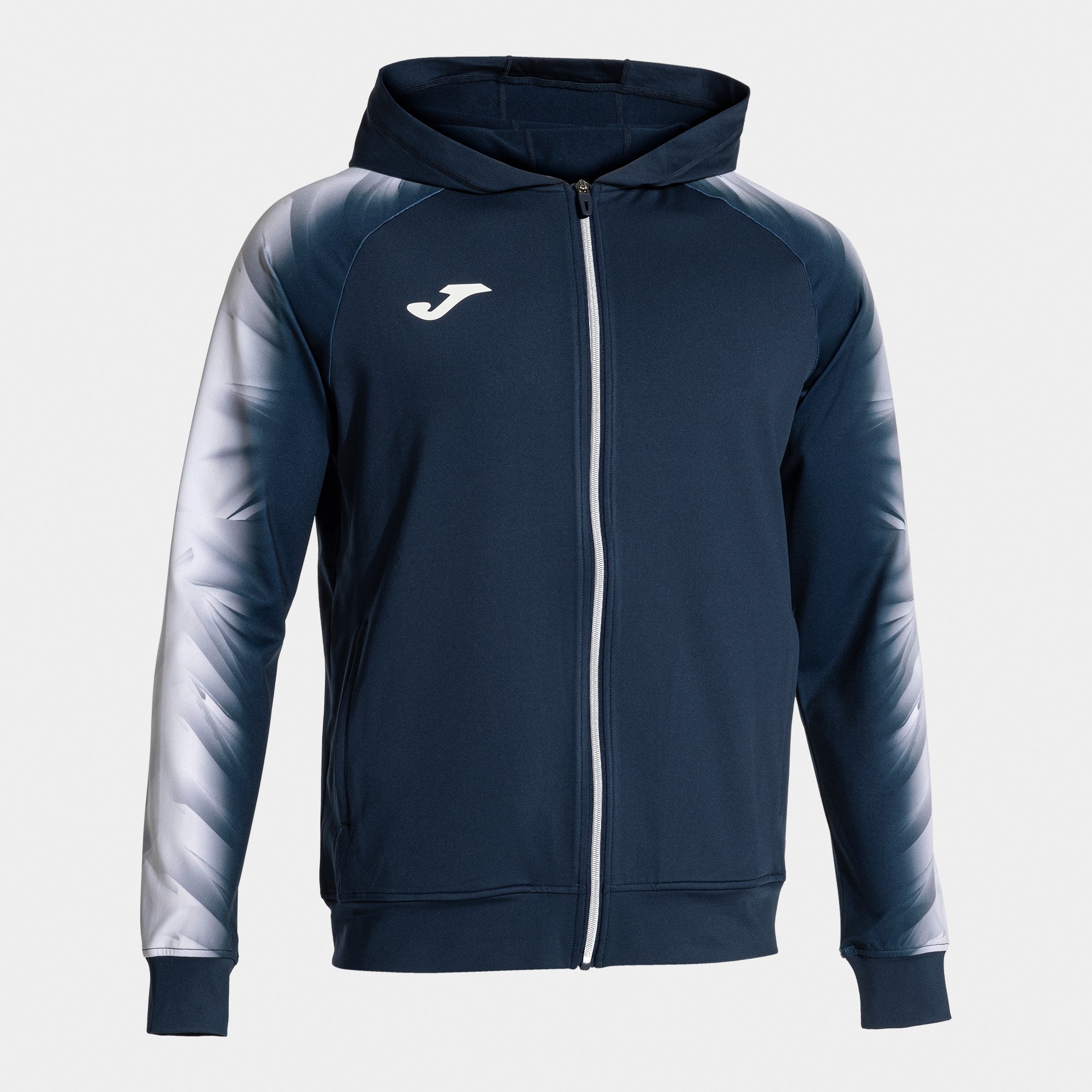 ELITE XI ZIP-UP HOODIE - BLU NAVY-BIANCO - BLU NAVY-BIANCO