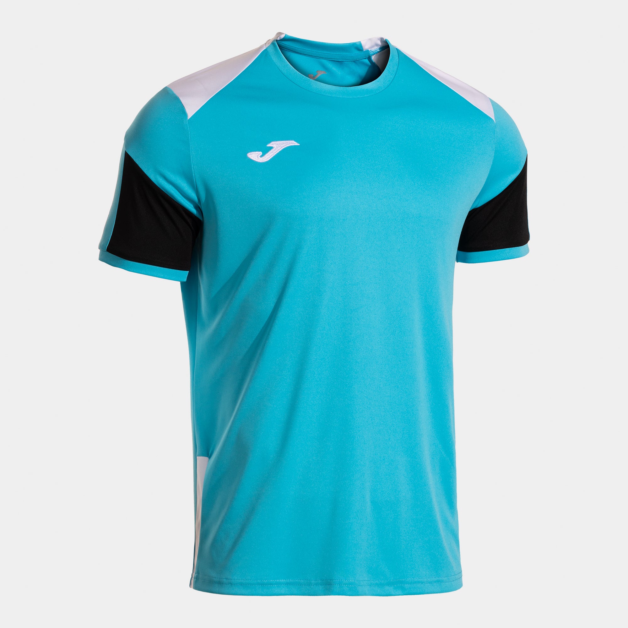 DANUBIO SHORT SLEEVE T-SHIRT - TURCHESE-NERO - TURCHESE-NERO