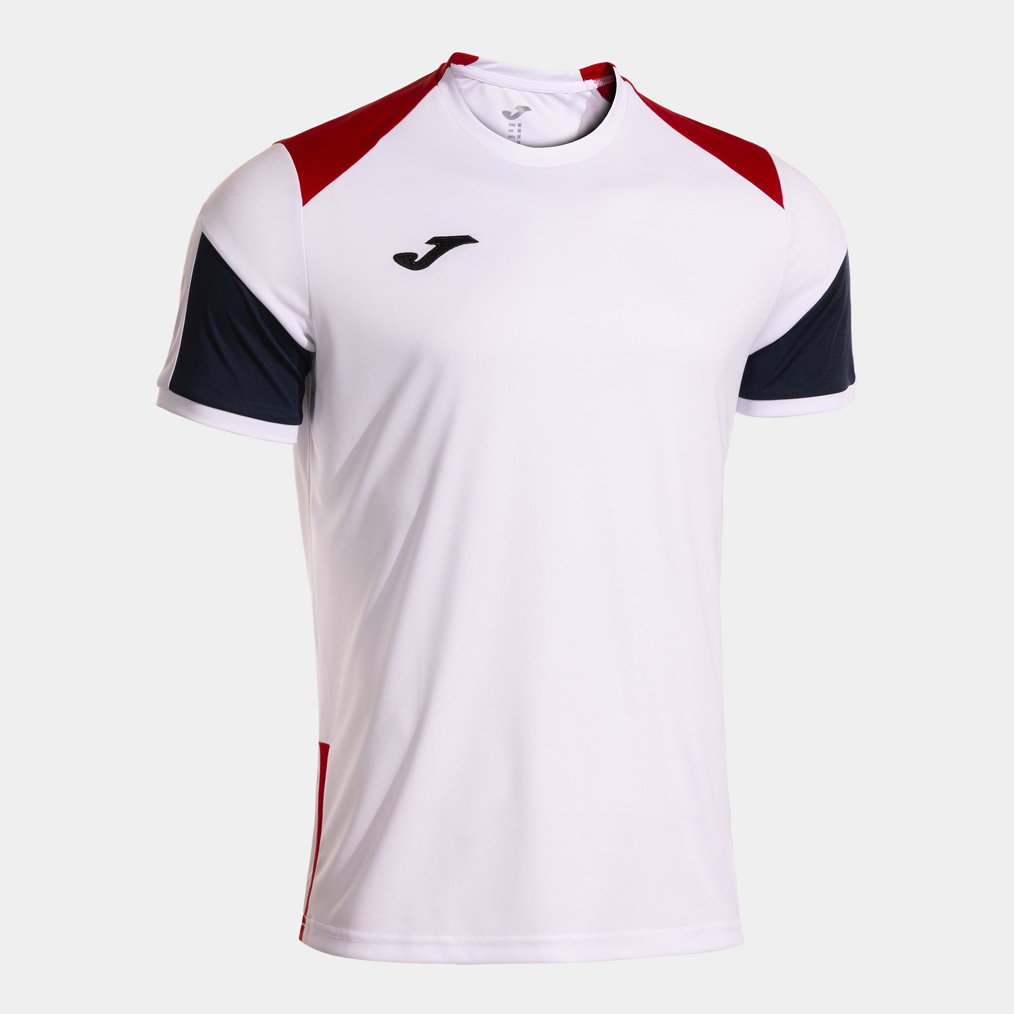 DANUBIO SHORT SLEEVE T-SHIRT - BIANCO-ROSSO - BIANCO-ROSSO