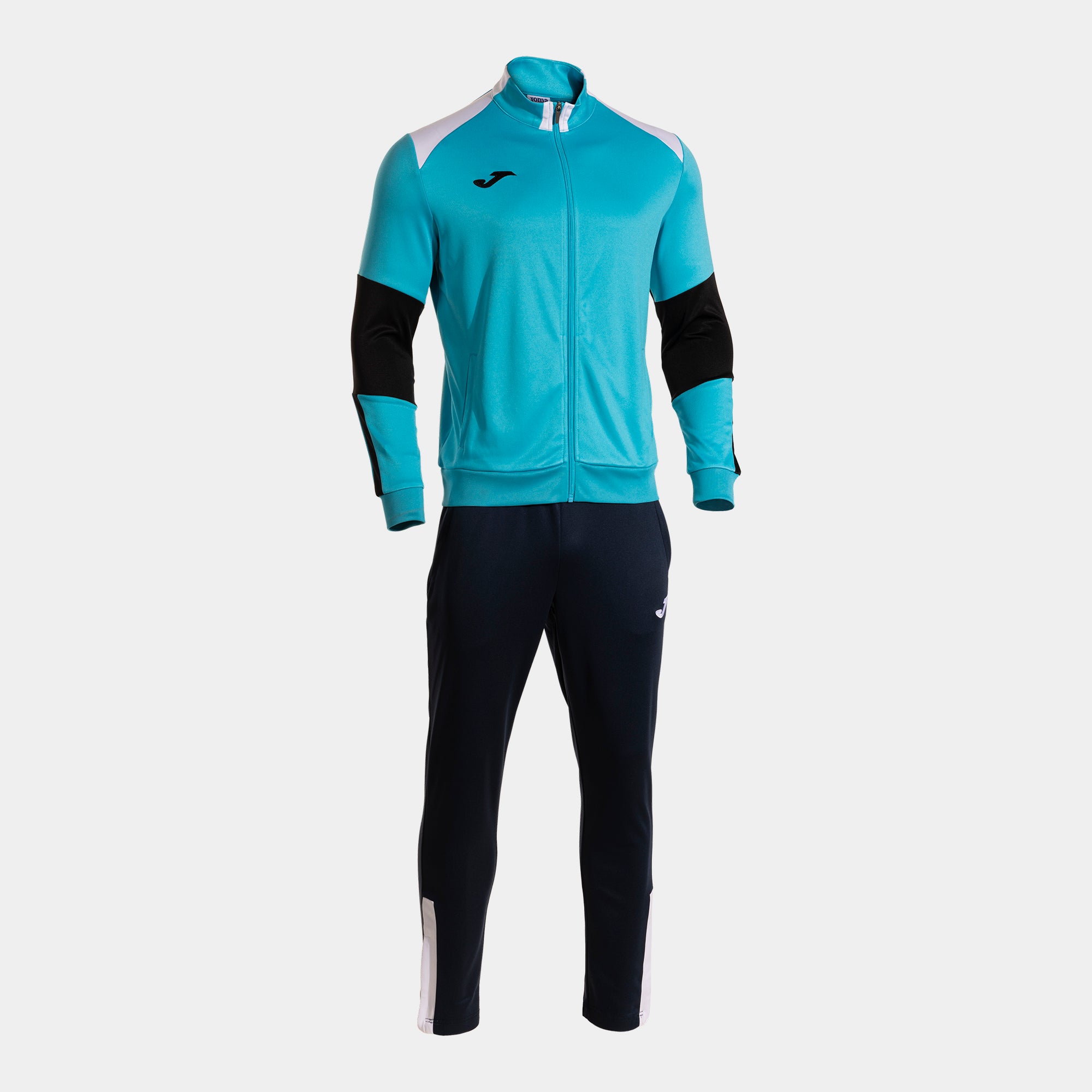 DANUBIO TRACKSUIT - TURCHESE FLUO-NERO - TURCHESE FLUO-NERO