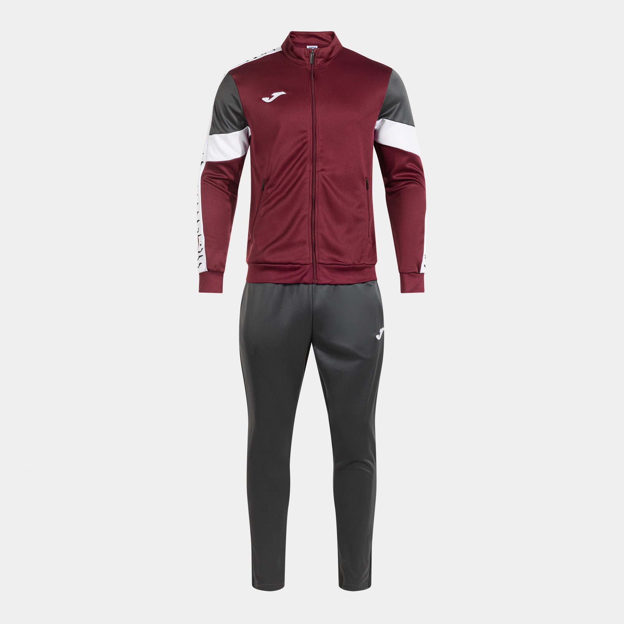 ICONO STREET TRACKSUIT - BORDEAUX-ANTRACITE - BORDEAUX-ANTRACITE