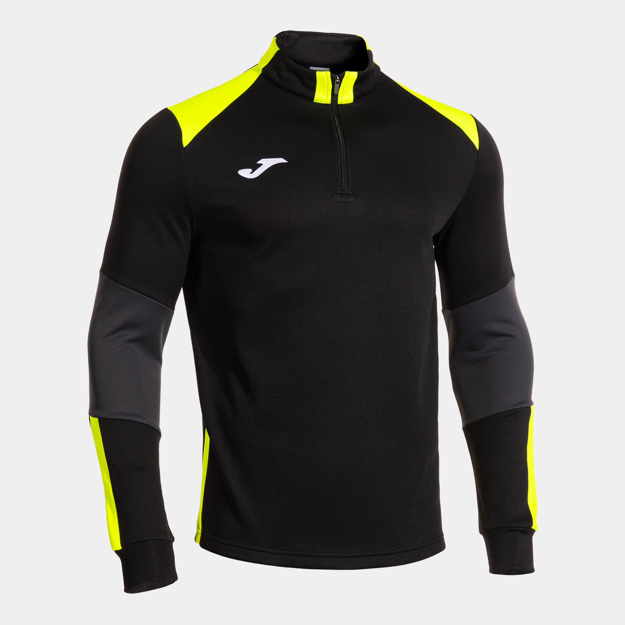 DANUBIO SWEATSHIRT - NERO-GIALLO FLUO - NERO-GIALLO FLUO