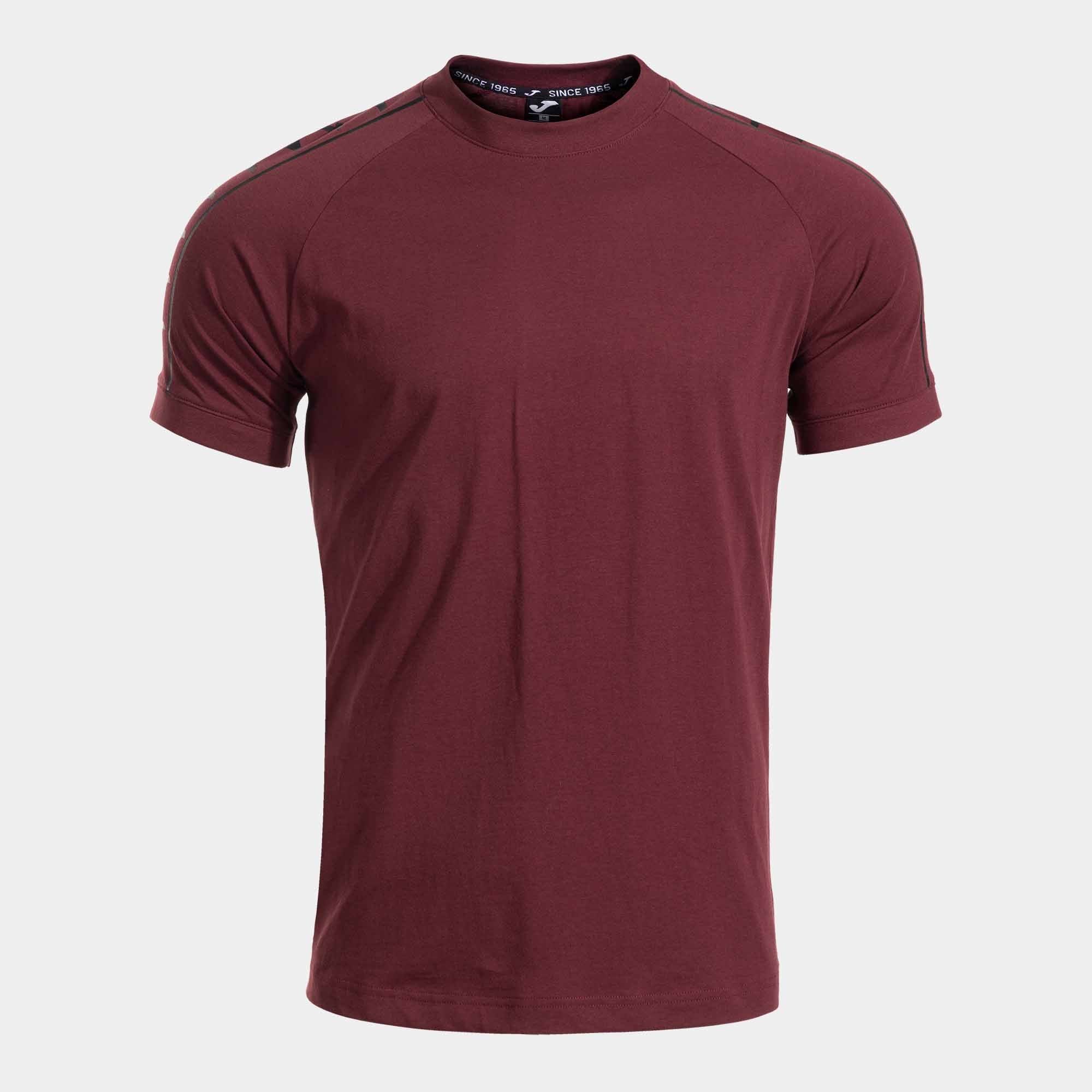 ICONO STREET SHORT SLEEVE T-SHIRT - BORDEAUX-NERO - BORDEAUX-NERO