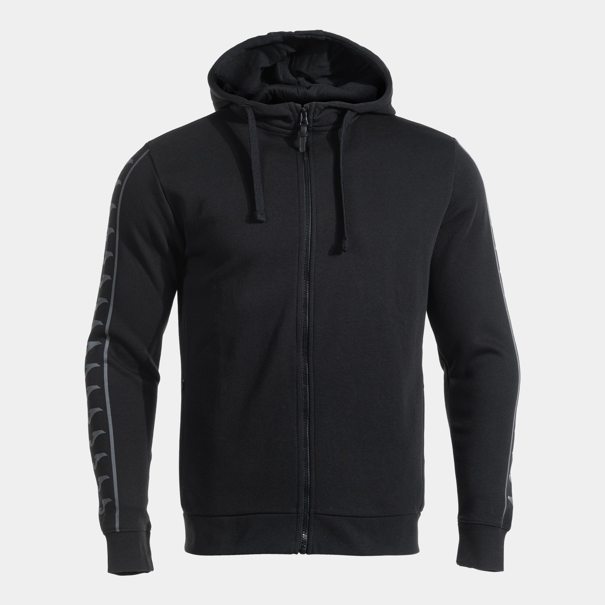 ICONO STREET ZIP-UP HOODIE NEGRO-ANTRACITA - NERO-ANTRACITE - NERO-ANTRACITE