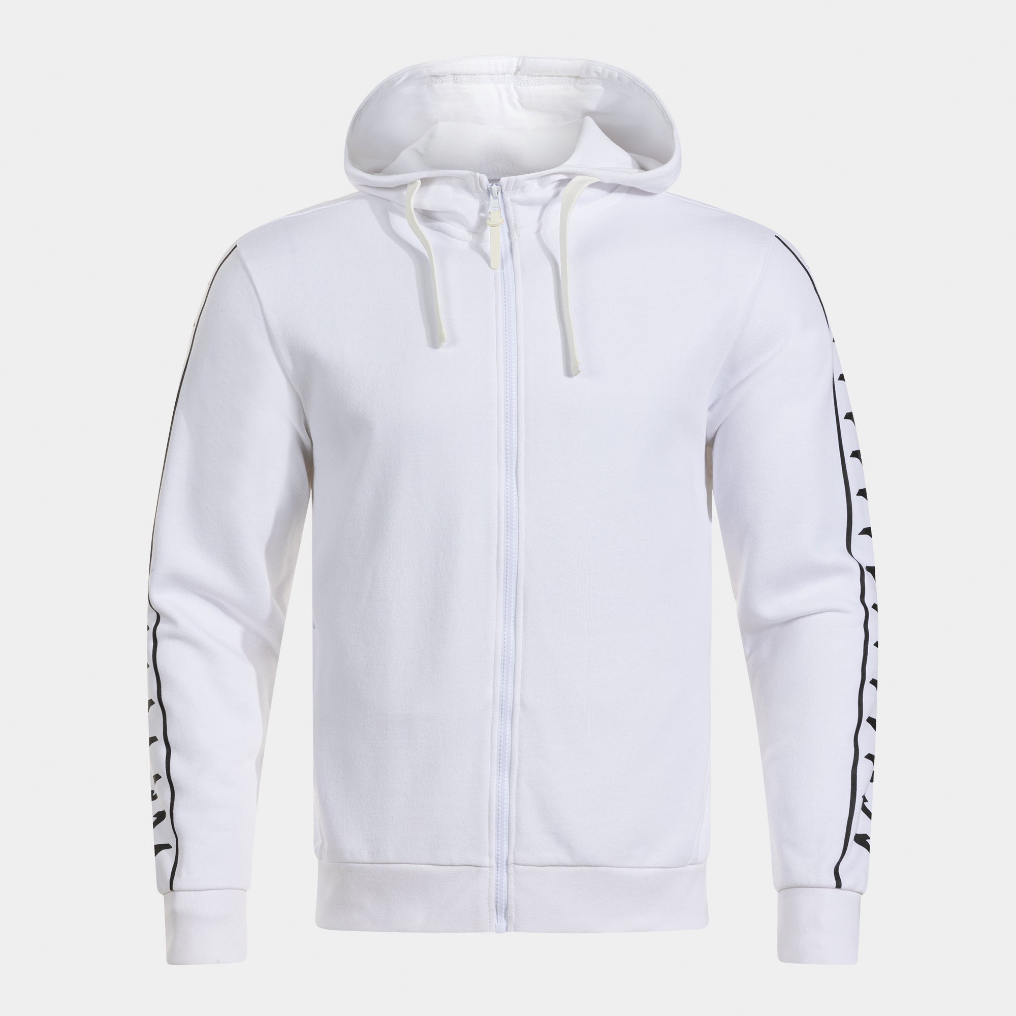 ICONO STREET ZIP-UP HOODIE - BIANCO-NERO - BIANCO-NERO