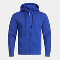 ICONO STREET ZIP-UP HOODIE - ROYAL-NERO - ROYAL-NERO
