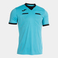 REFEREE SHORT SLEEVE T-SHIRT - TURCHESE FLUO-NERO - TURCHESE FLUO-NERO