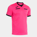 REFEREE SHORT SLEEVE T-SHIRT - ROSA FLUO-NERO - ROSA FLUO-NERO