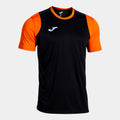 FINAL BASKET II SHORT SLEEVE T-SHIRT - NERO-ARANCIONE - NERO-ARANCIONE