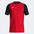 FINAL BASKET III SHORT SLEEVE T-SHIRT - ROSSO-NERO - ROSSO-NERO