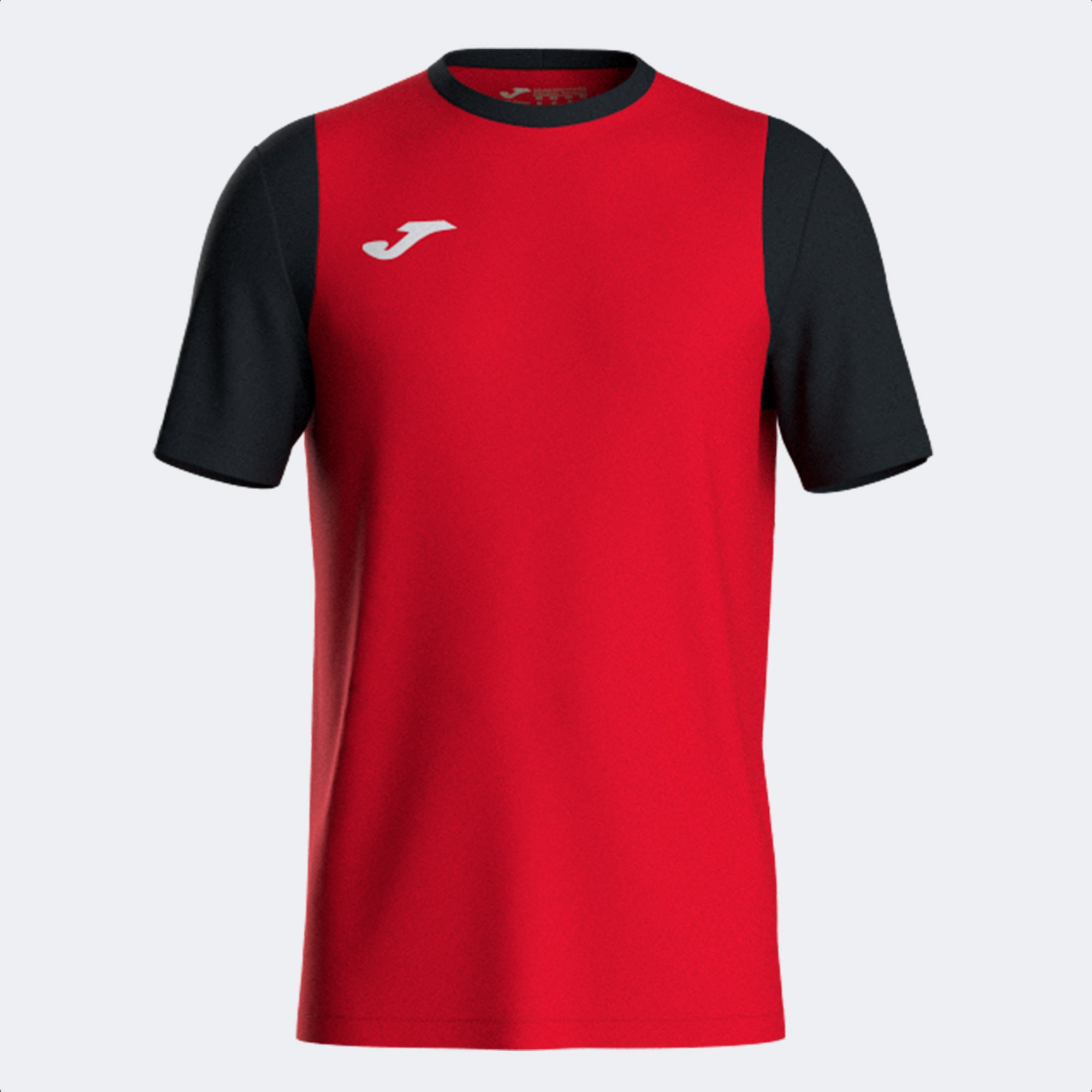 FINAL BASKET III SHORT SLEEVE T-SHIRT - ROSSO-NERO - ROSSO-NERO