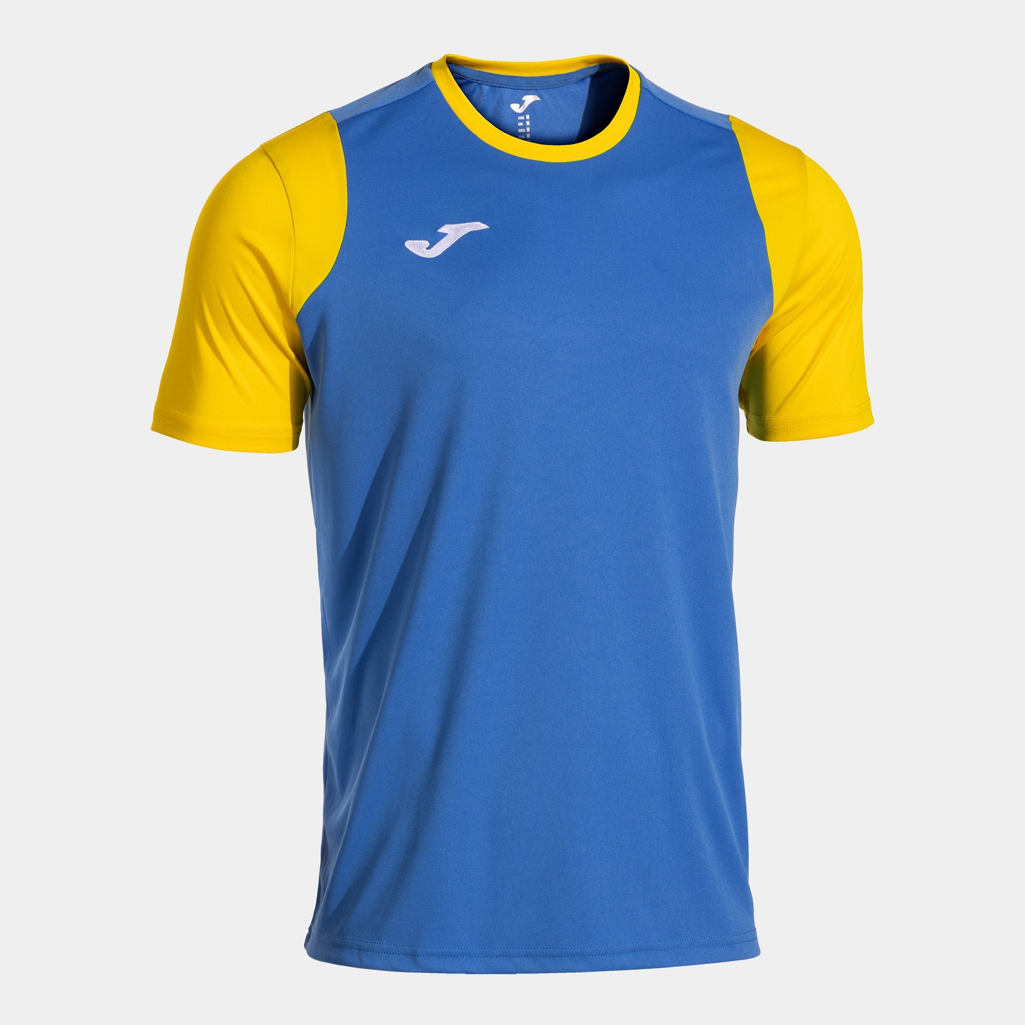FINAL BASKET II SHORT SLEEVE T-SHIRT - ROYAL-GIALLO - ROYAL-GIALLO