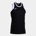 FINAL BASKET II SLEEVELESS SHIRT - NERO-BIANCO - NERO-BIANCO