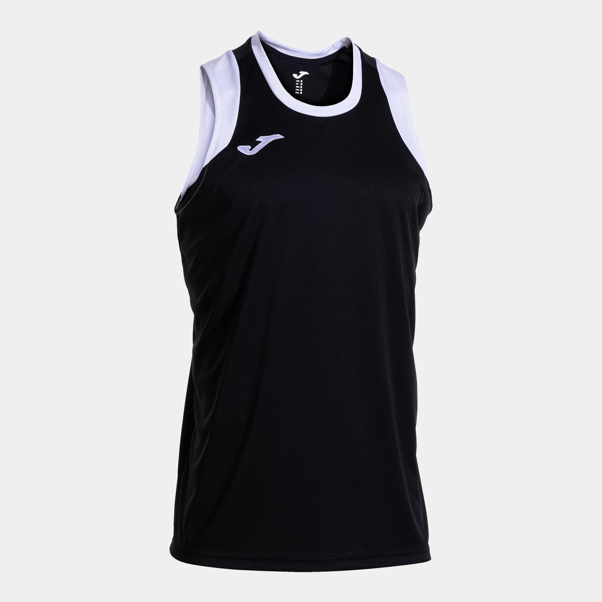 FINAL BASKET II SLEEVELESS SHIRT - NERO-BIANCO - NERO-BIANCO