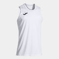 FINAL BASKET III SLEEVELESS SHIRT - BIANCO - BIANCO