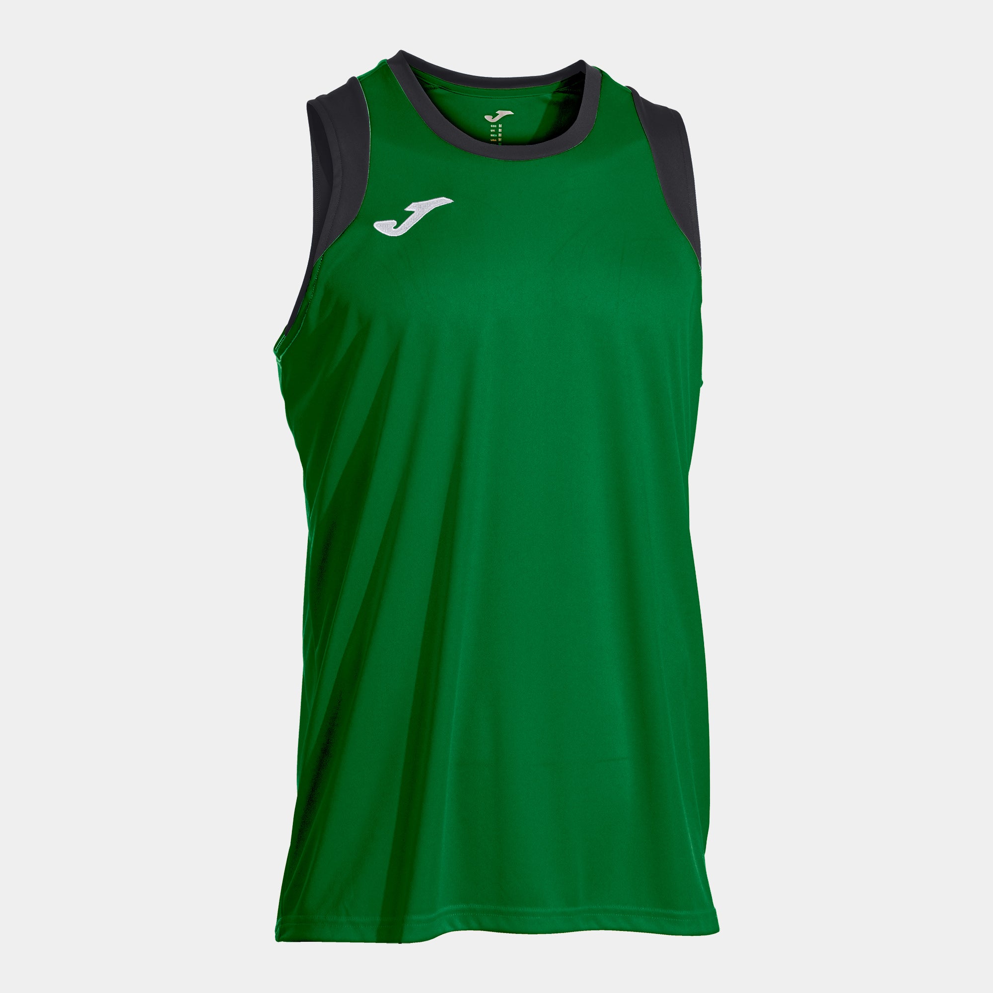FINAL BASKET III SLEEVELESS SHIRT - VERDE-NERO - VERDE-NERO